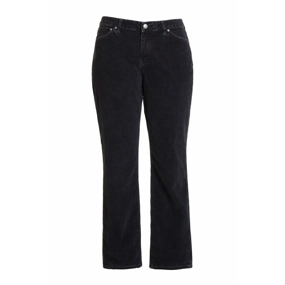 J JILL Corduroy Pants Womens 8 Black‎ Straight Leg Casual